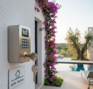 Boîte à clé sécurisée pour location Airbnb et check-in autonome