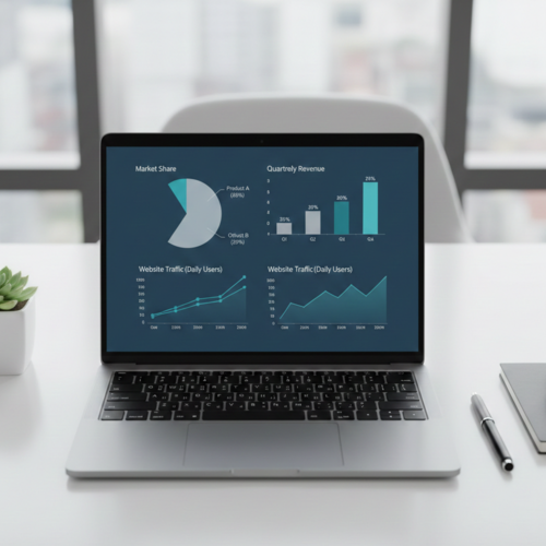 Dashboard White and Clean